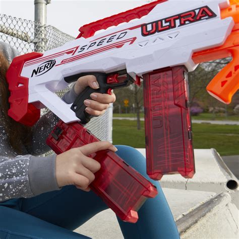 Nerf Ultra Speed Fully Motorized Blaster, 24 Nerf .